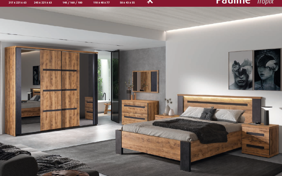 CHAMBRE A COUCHER  » PAULINE « 