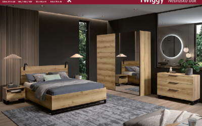 CHAMBRE A COUCHER  » TWIGGY « 