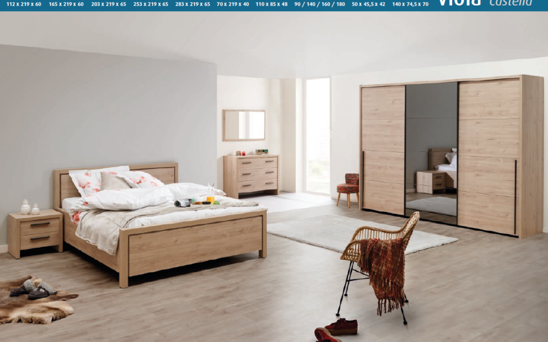 CHAMBRE A COUCHER  » VIOLA « 