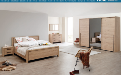 CHAMBRE A COUCHER  » VIOLA « 