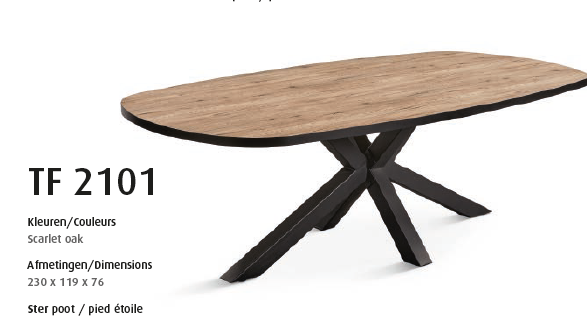 TABLE  » TF 2101 « 
