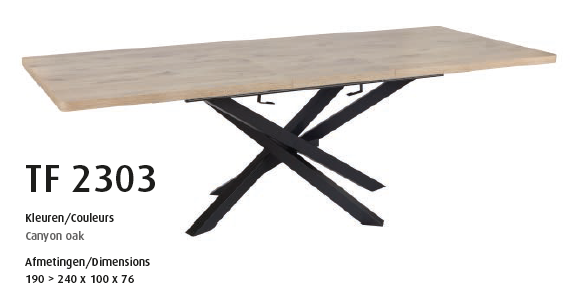 TABLE  » TF 2303 « 