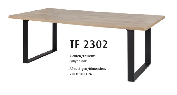 TABLE  » TF 2302 « 
